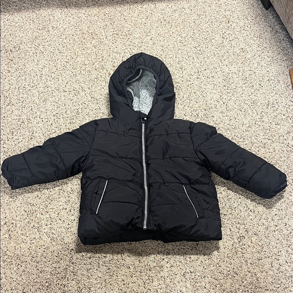 Wonder Nation Black Puffer Jacket
